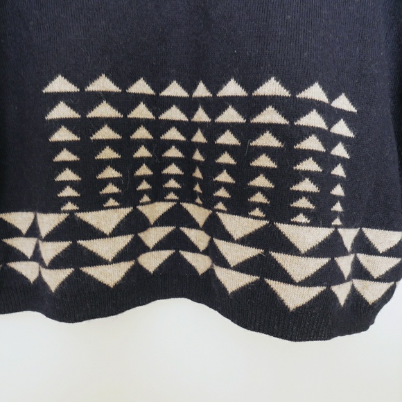 THML Cropped Navy Blue Sweater - Picture 3 of 6